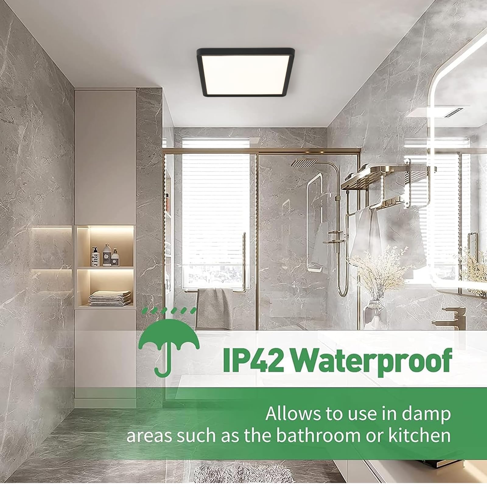 FY Wisdom Fly Lighting hallway lighting provides effective low-profile coverage.