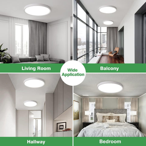FY Wisdom Fly Lighting round panel enhances hallways and bedrooms.