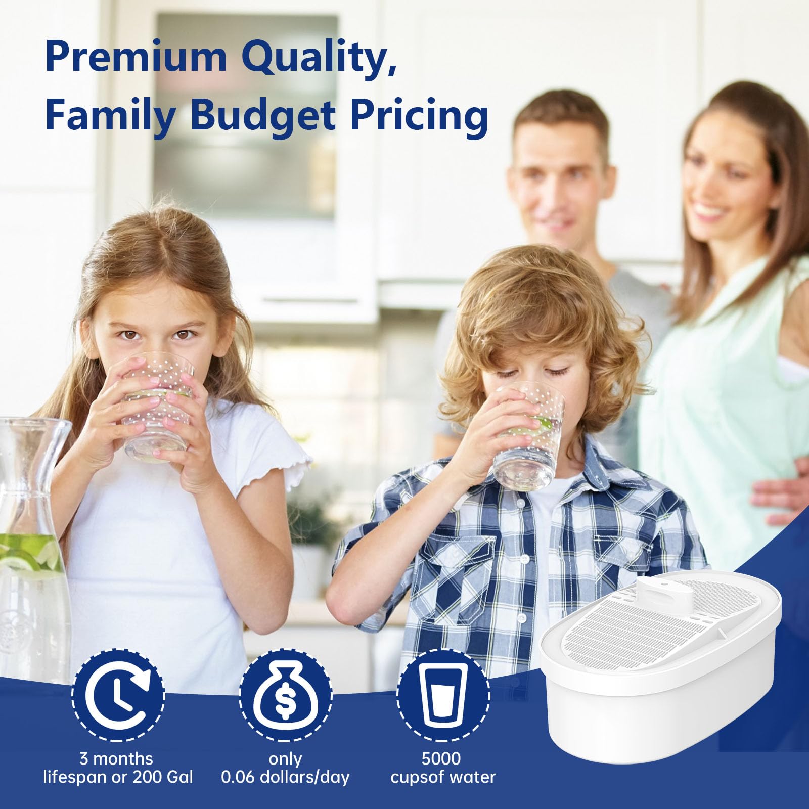 FYAEWPA BPA-free housing components shown for safe filtration.