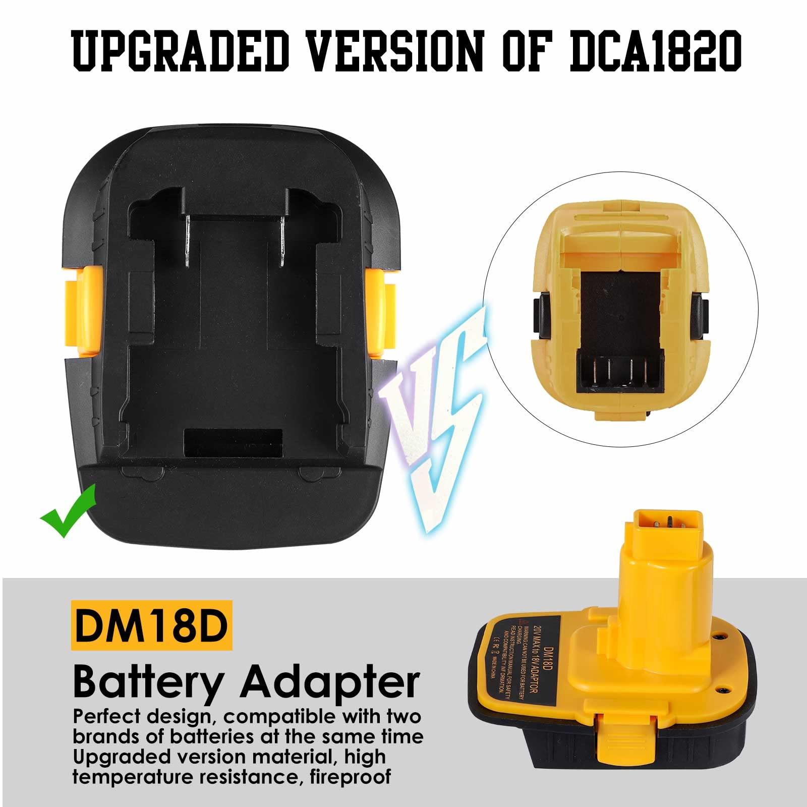 Compact and portable DM18D design for easy transport
