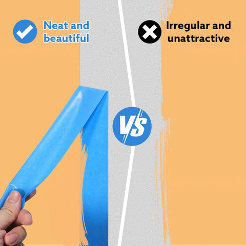 Bright blue Fyguard tape enhances visibility for fast masking on surfaces