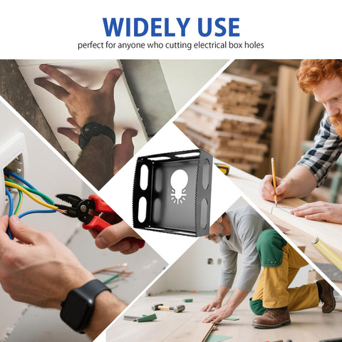 FYIHBUK Ergonomic metal handle provides comfortable grip during cuts