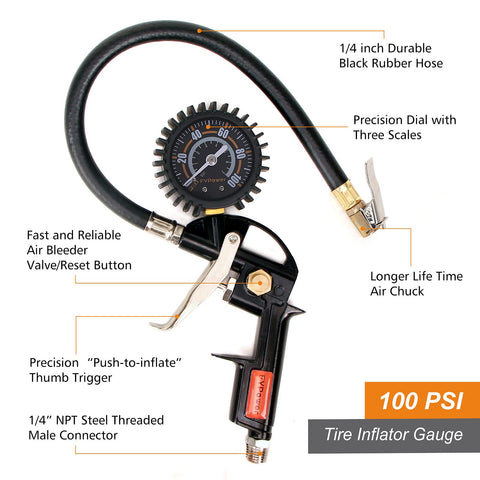FYPower 25ft recoil hose provides flexible reach for automotive and workshop tasks.