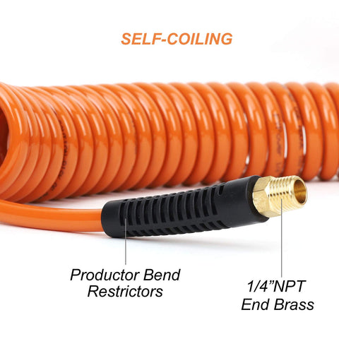 FYPower brass quick-connect fittings provide secure, leak-free connections.