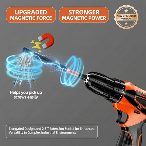 FYRIXY rust-resistant phosphate coating protects bits during heavy use