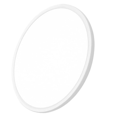 FY WISDOM FLY LIGHTING 20-inch flush mount front view for even hallway lighting