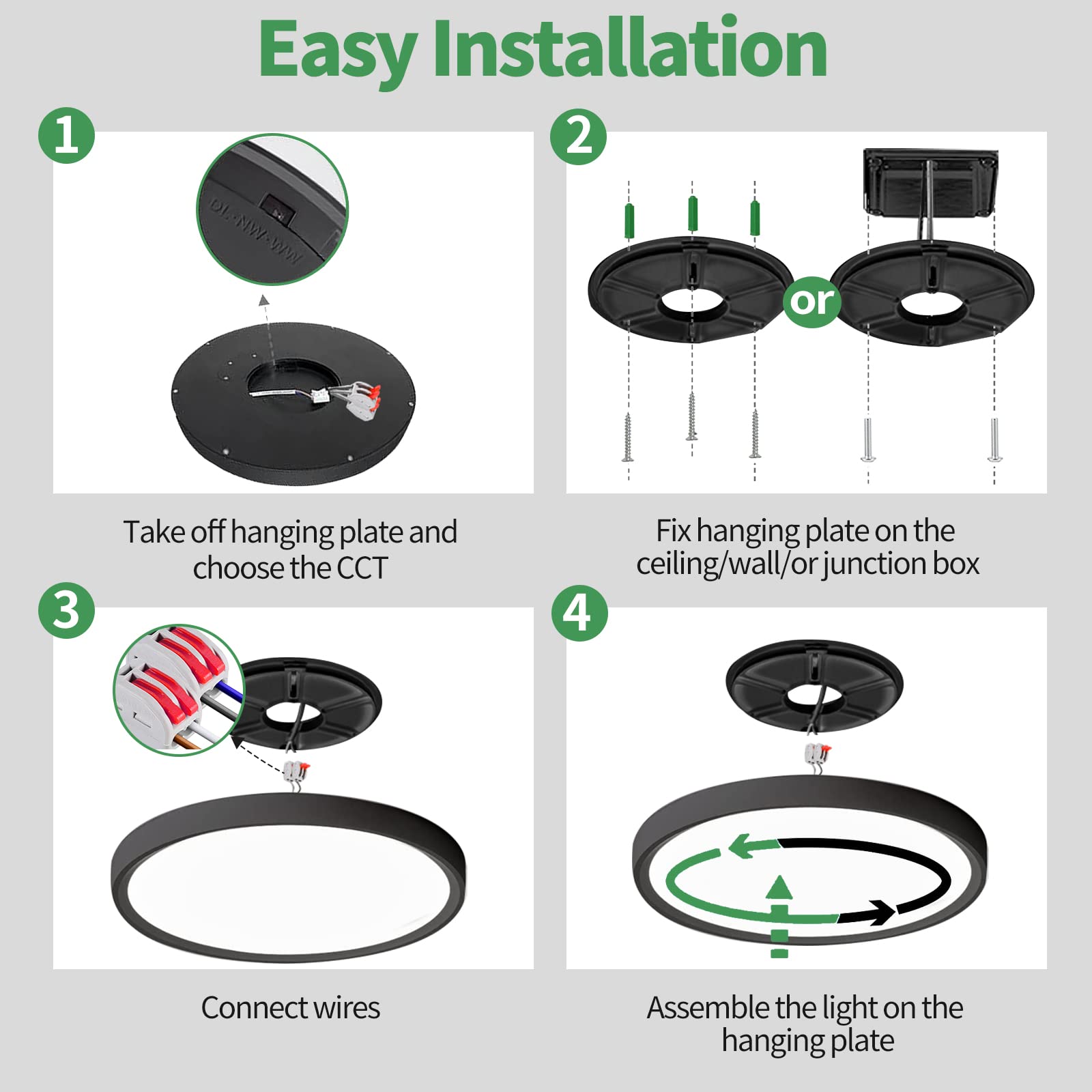 FY WISDOM FLY LIGHTING sealed design helps resist dust in busy homes.