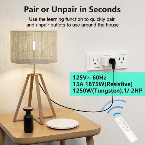 G-Homa five-socket outlet enables simple power management from one hub.