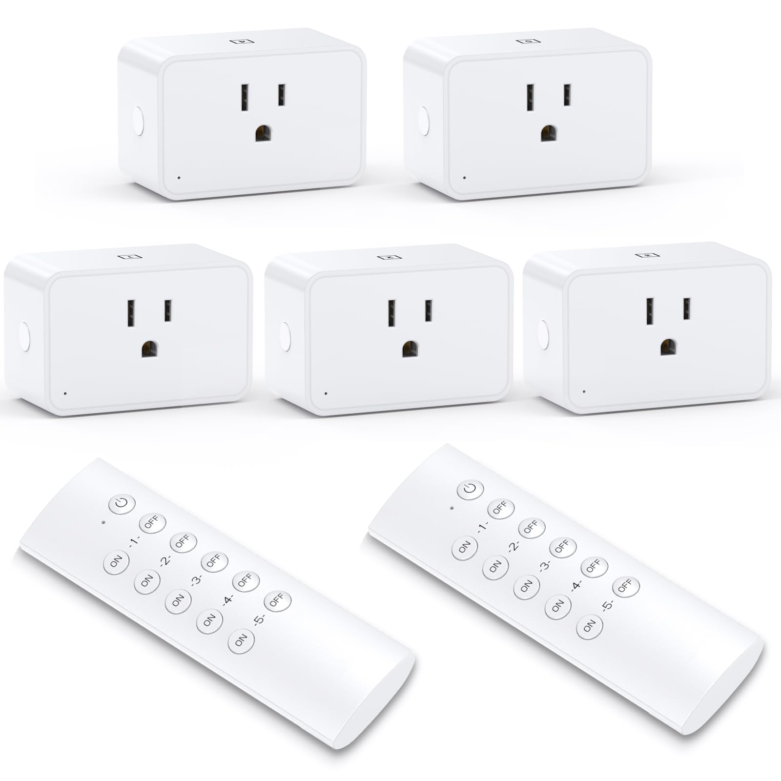 G-Homa remote outlet kit setup demonstrates easy plug-and-play installation.