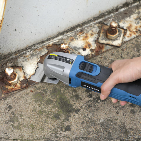 G LAXIA oscillating tool 2m cable for extended working space.
