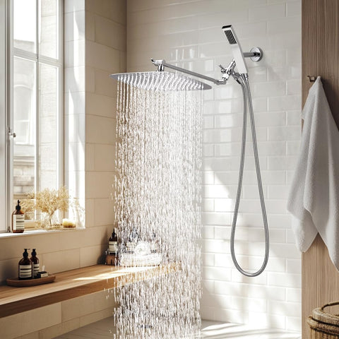 G-Promise 71-inch shower hose providing ample reach for baths and cleaning.