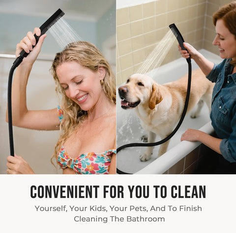 G-Promise 9-inch shower extension arm adjusts height and angle