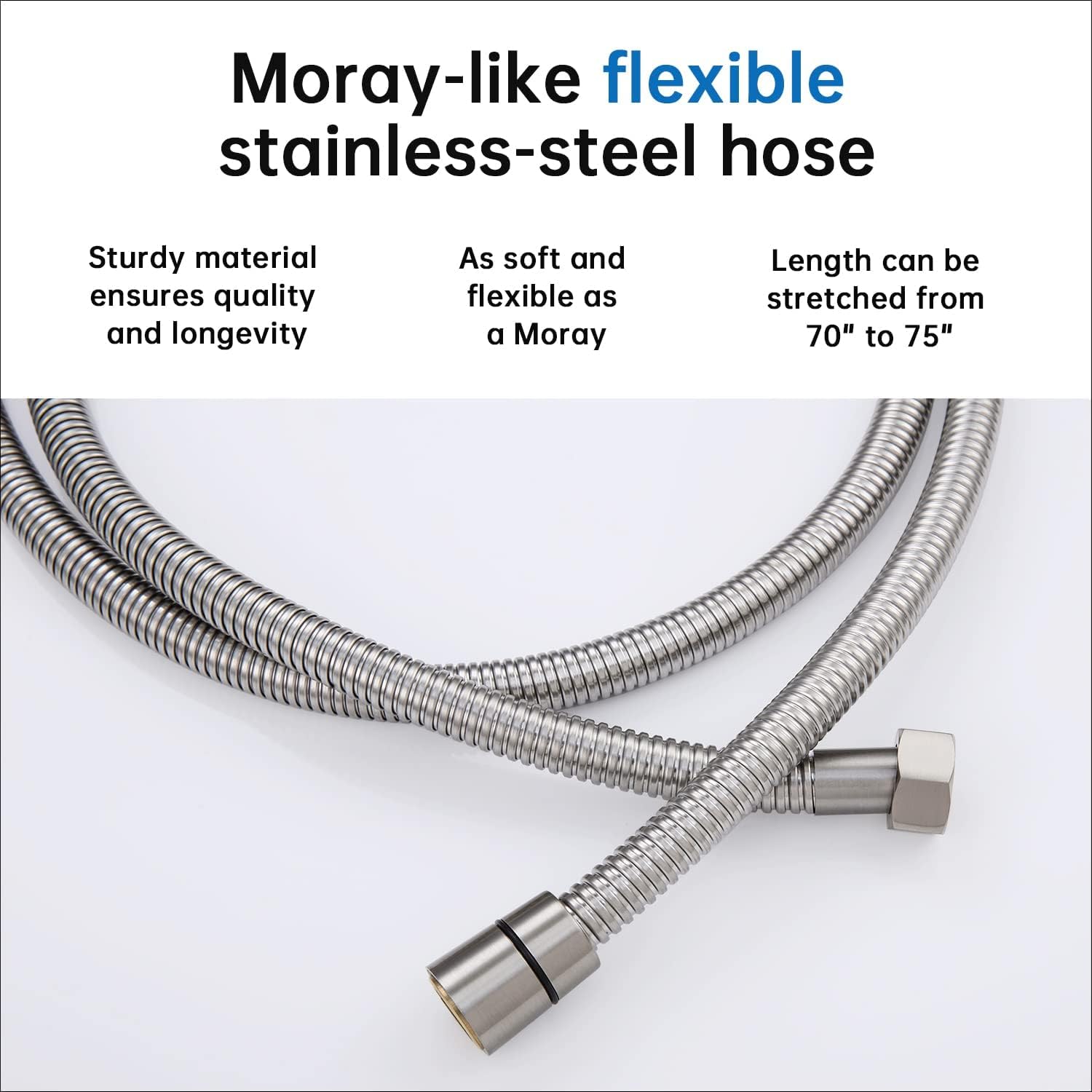 G-Promise brushed nickel finish adds modern durability