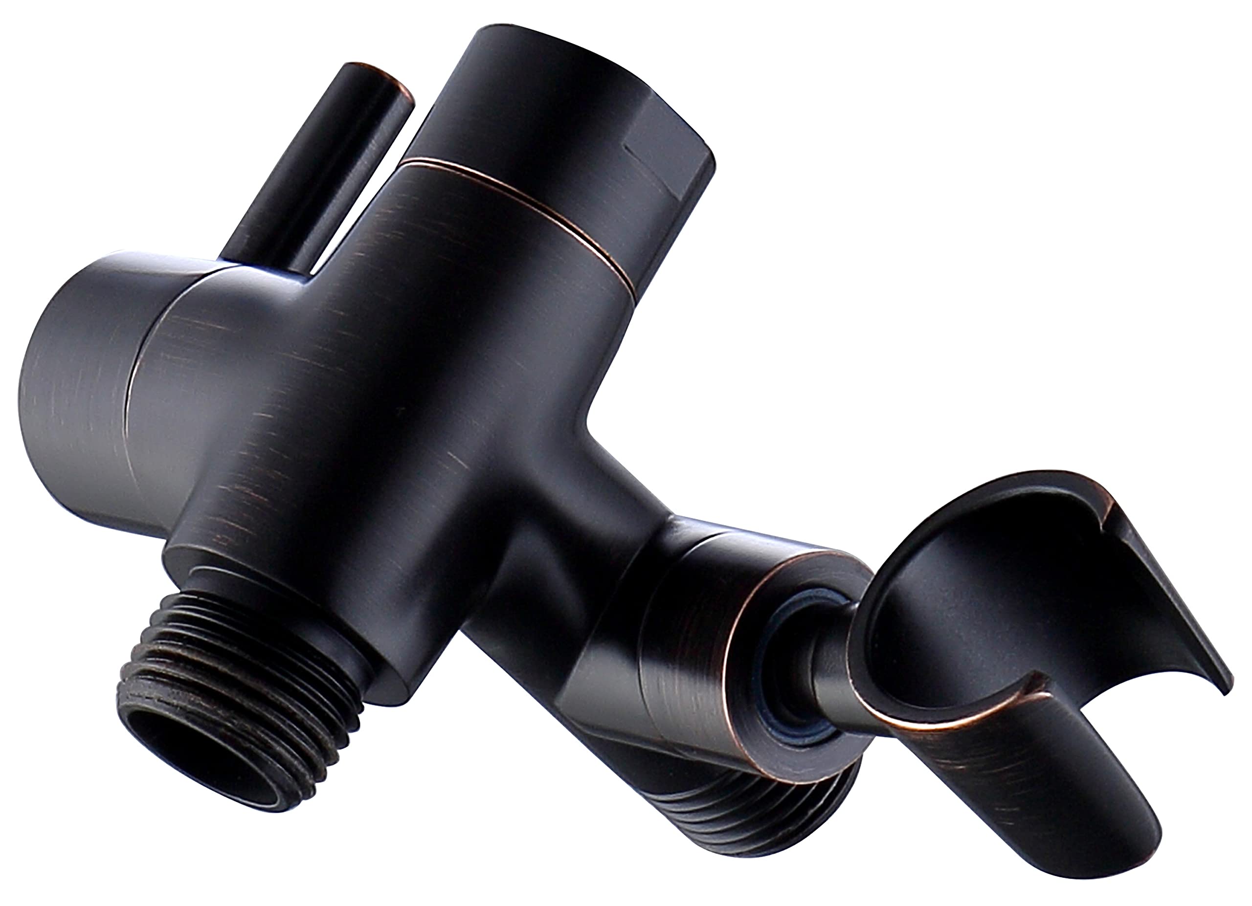 G-Promise diverter arm in oil rubbed bronze for durable, versatile shower setup