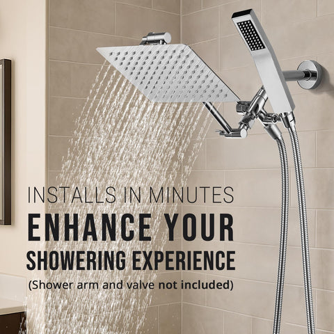 G-Promise handheld shower wand offering flexible cleaning and rinsing.