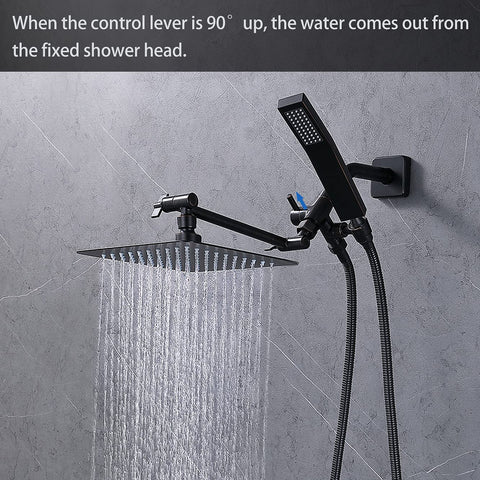 G-Promise handheld showerhead holder keeps showerhead within reach