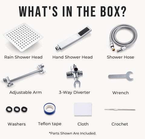 G-Promise packaging includes all components for quick installation.