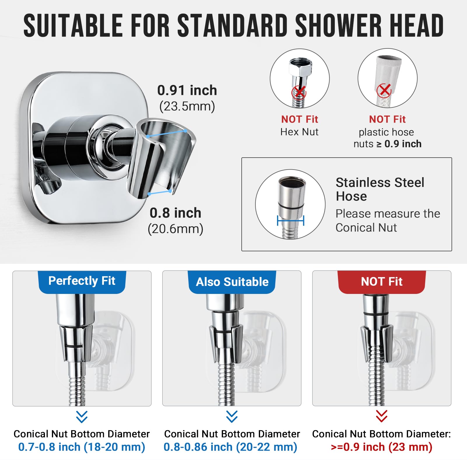 G-Promise compatible with tall users and family members of varying heights.