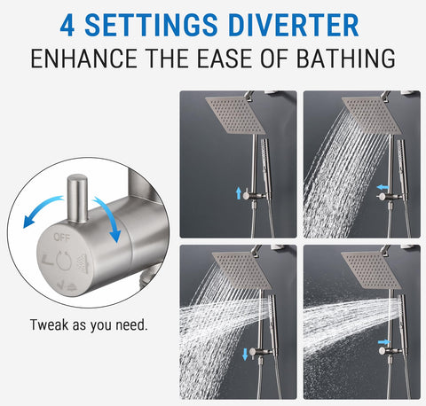 G-Promise three-way diverter with inlet and outlets enables versatile layouts