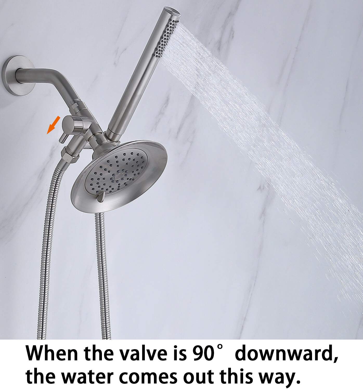 G-Promise universal fit for standard shower systems and simple replacement.