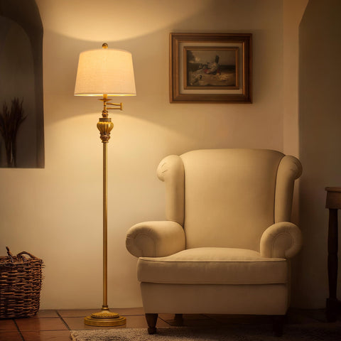 G-SAFAVA versatile floor lamp suits bedroom, living room, and office