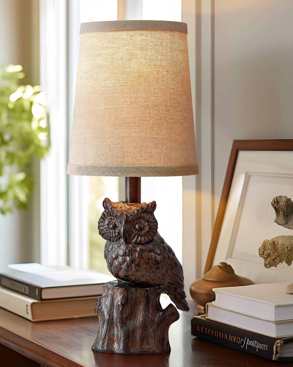 G-SAFAVA retro rustic bedside lamp creating inviting ambiance