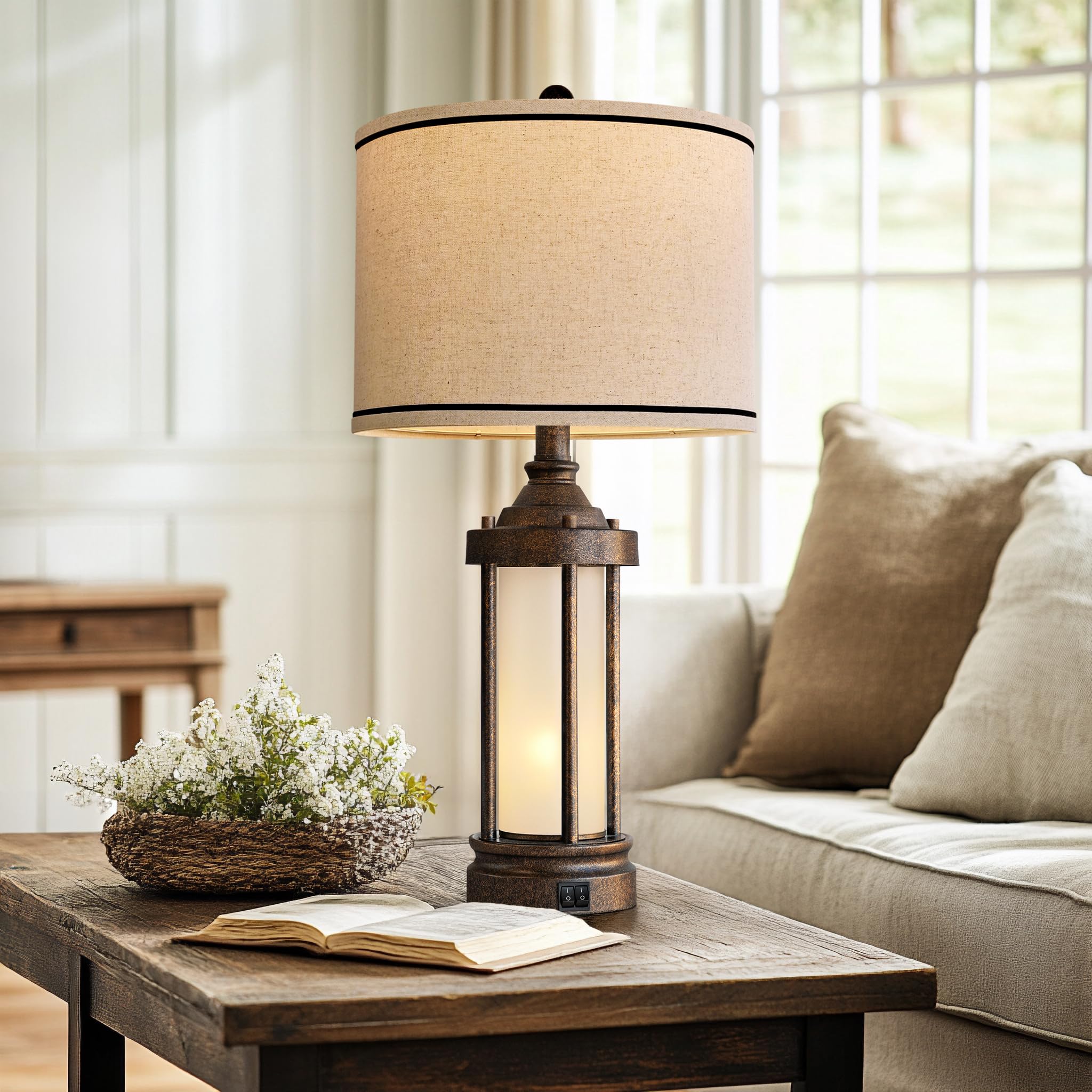 G-SAFAVA includes two bulbs for immediate ambiance without extra shopping.