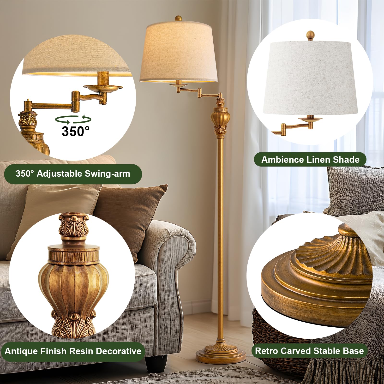 G-SAFAVA easy assembly ensures quick setup and immediate ambience upgrade
