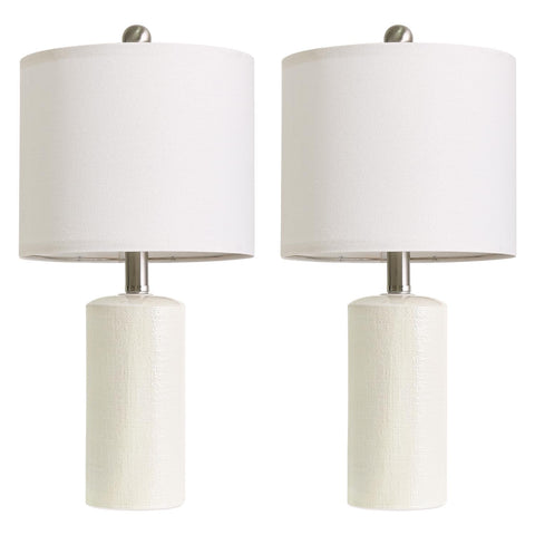 G-SAFAVA elegant nightstand lamps create inviting corners in any room