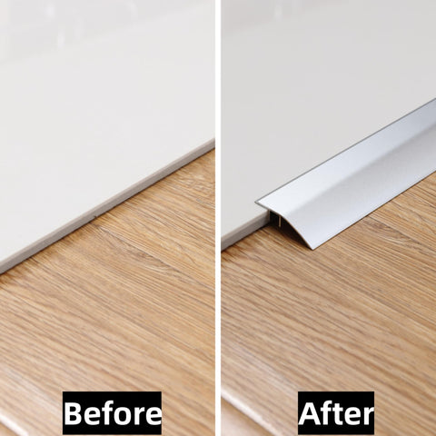 Gaahing installation-friendly strip fits adhesive or nail-free mounting