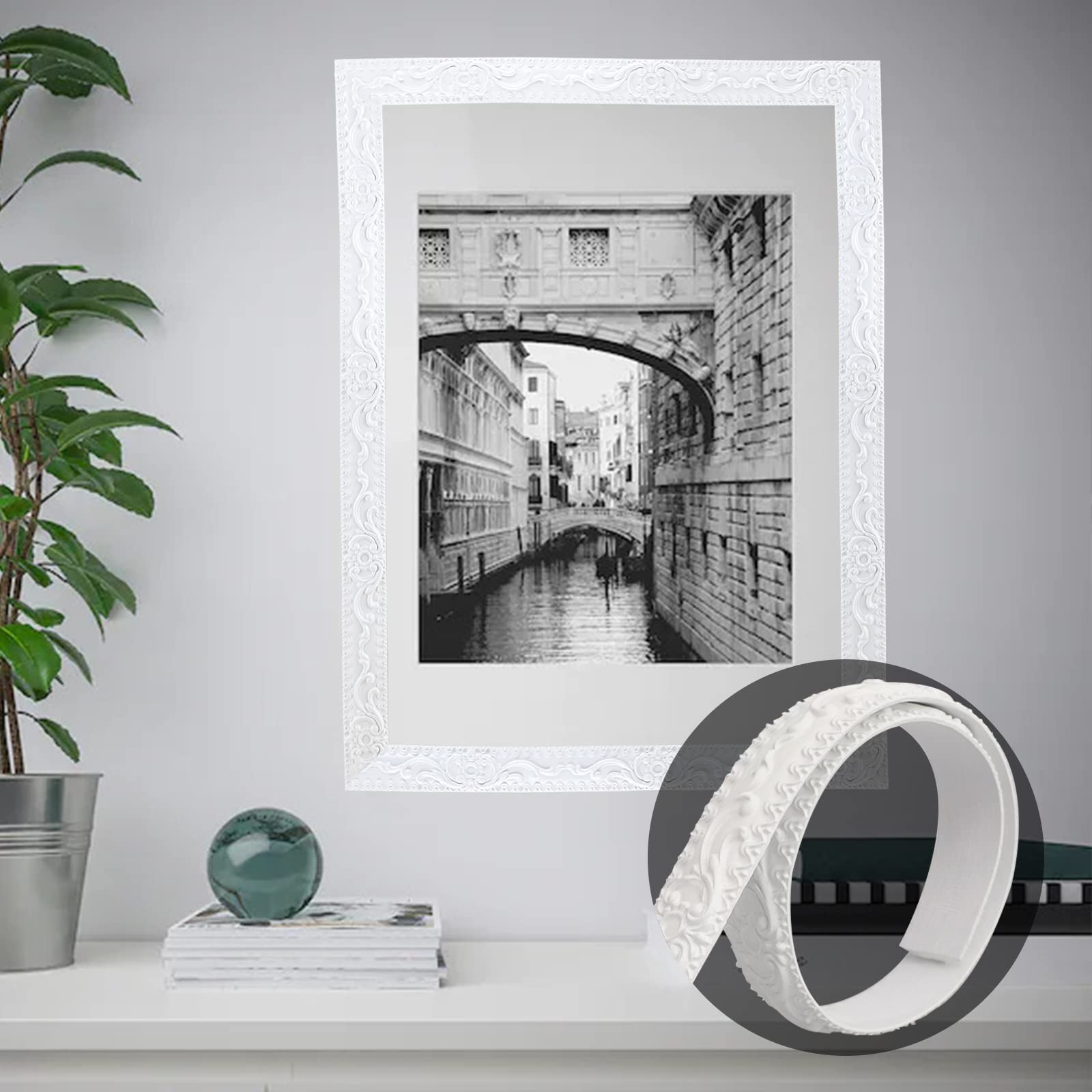 Gaahing PVC wall trim stays bright, resists moisture, and cleans easily.