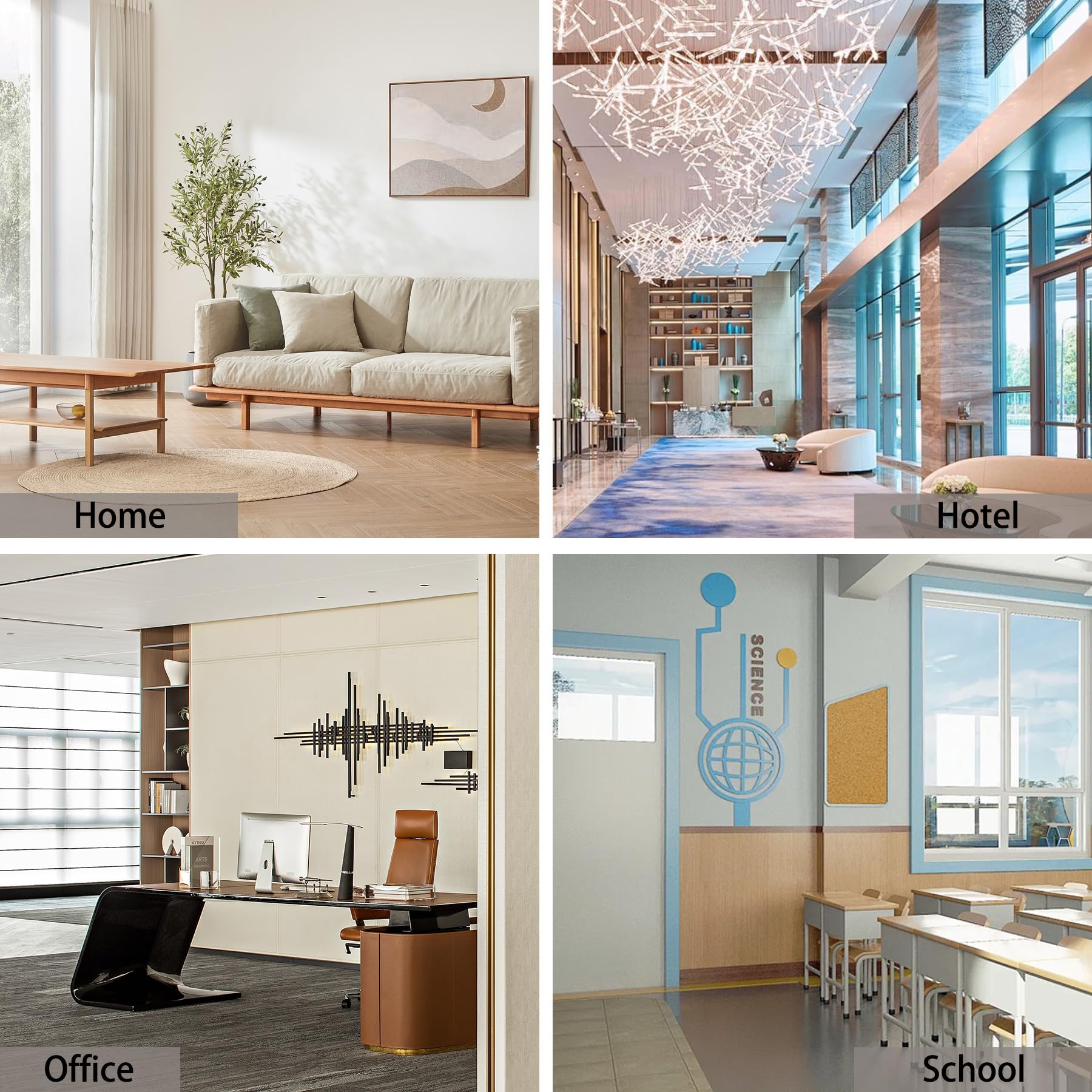 Gaahing threshold strip oxidized finish provides waterproof surface.
