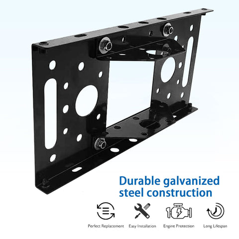 Gababinover adapter plate in galvanized steel delivers durability for long-term outdoor use