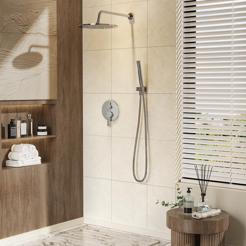 Gabrylly handheld showerhead with high-pressure spray for targeted rinsing.