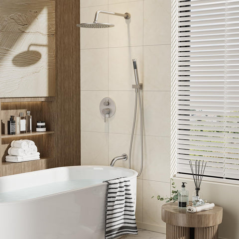 Gabrylly high-pressure handheld showerhead for targeted rinsing and flexibility