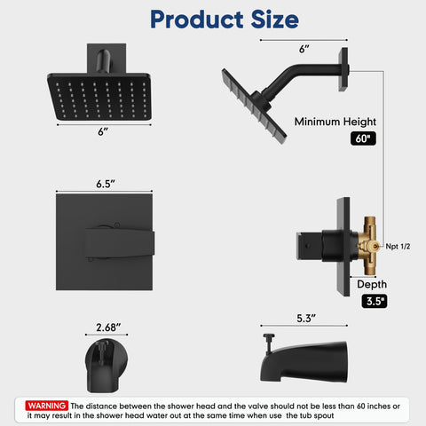 Gabrylly self-cleaning silicone nozzles prevent mineral buildup and clogging.