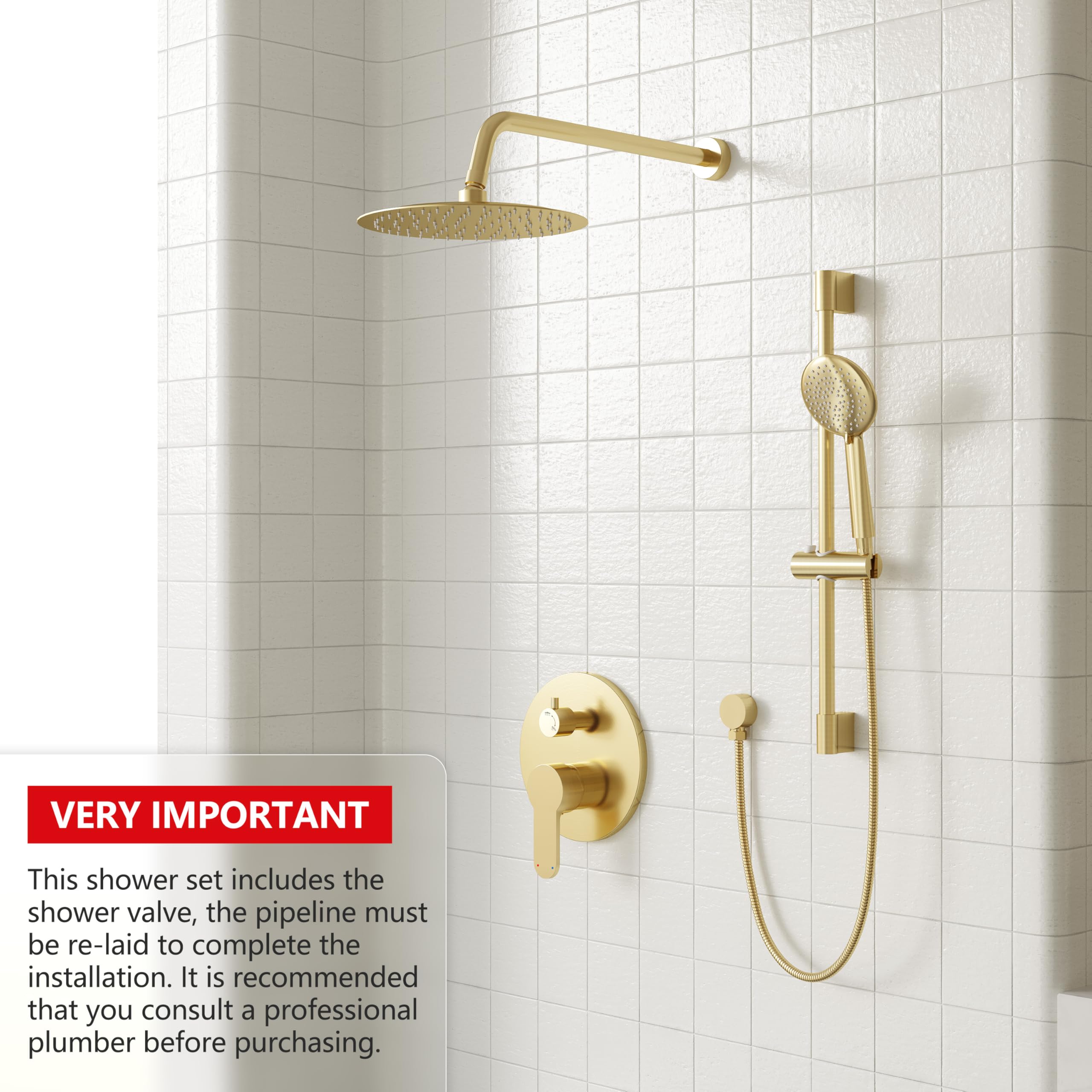 Gabrylly slide bar allows easy height adjustment for all users.