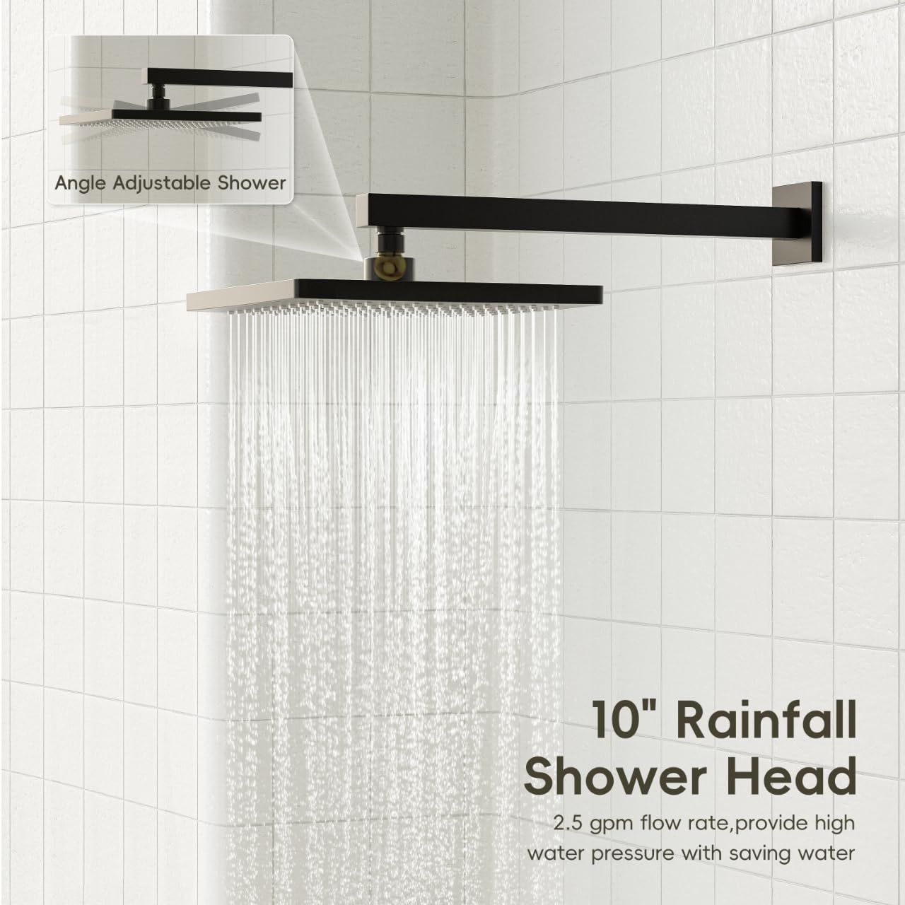 Gabrylly 16 inch wall mount arm offers stable overhead reach