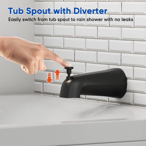 Gabrylly solid brass valve ensures durable performance with built-in stops.
