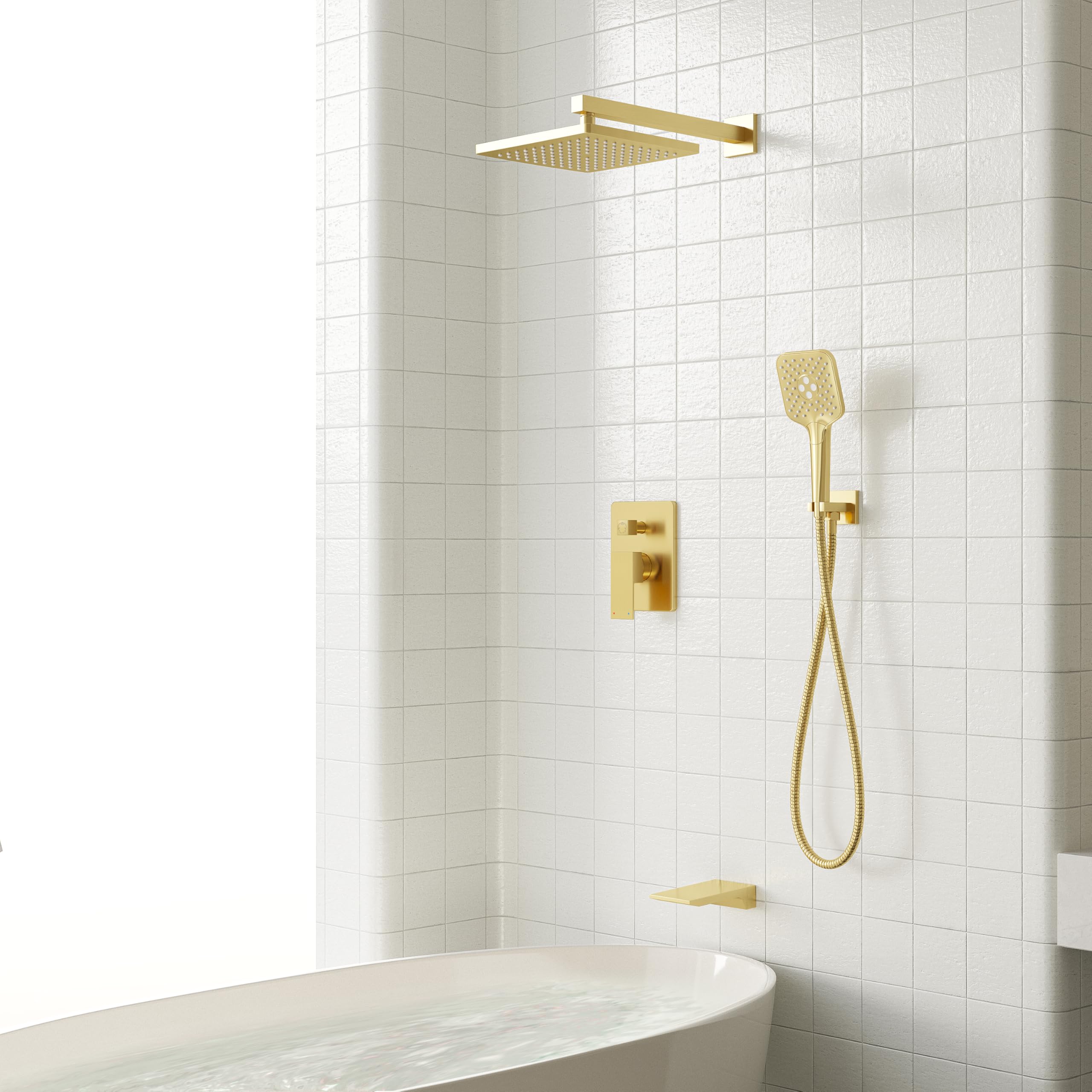 Gabrylly 16-inch wall arm extends reach for flexible mounting.
