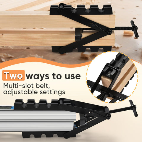 GADFISH clamps with channel installation option for versatile setup