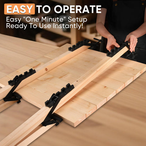 GADFISH clamps operation using twist handle for secure four-sided grip
