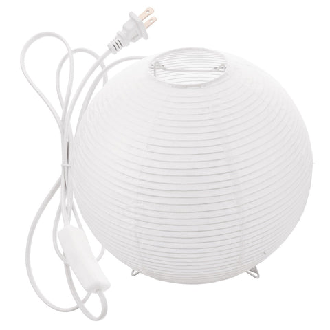 Gadpiparty desk lamp rice paper shade diffuses light evenly for comfortable reading.