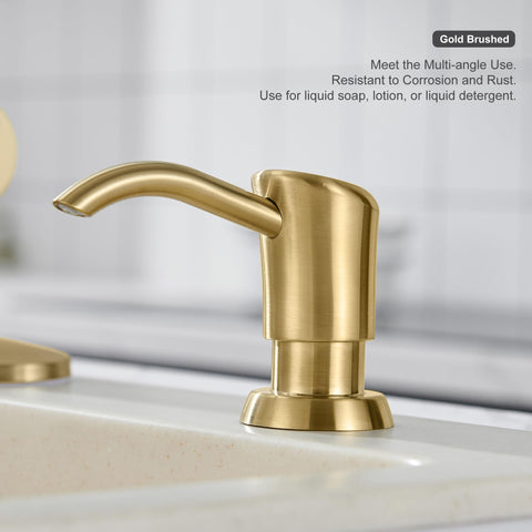 GAGALIFE extension tube kit shows 40-inch tube for direct pour from large dish soap bottles.