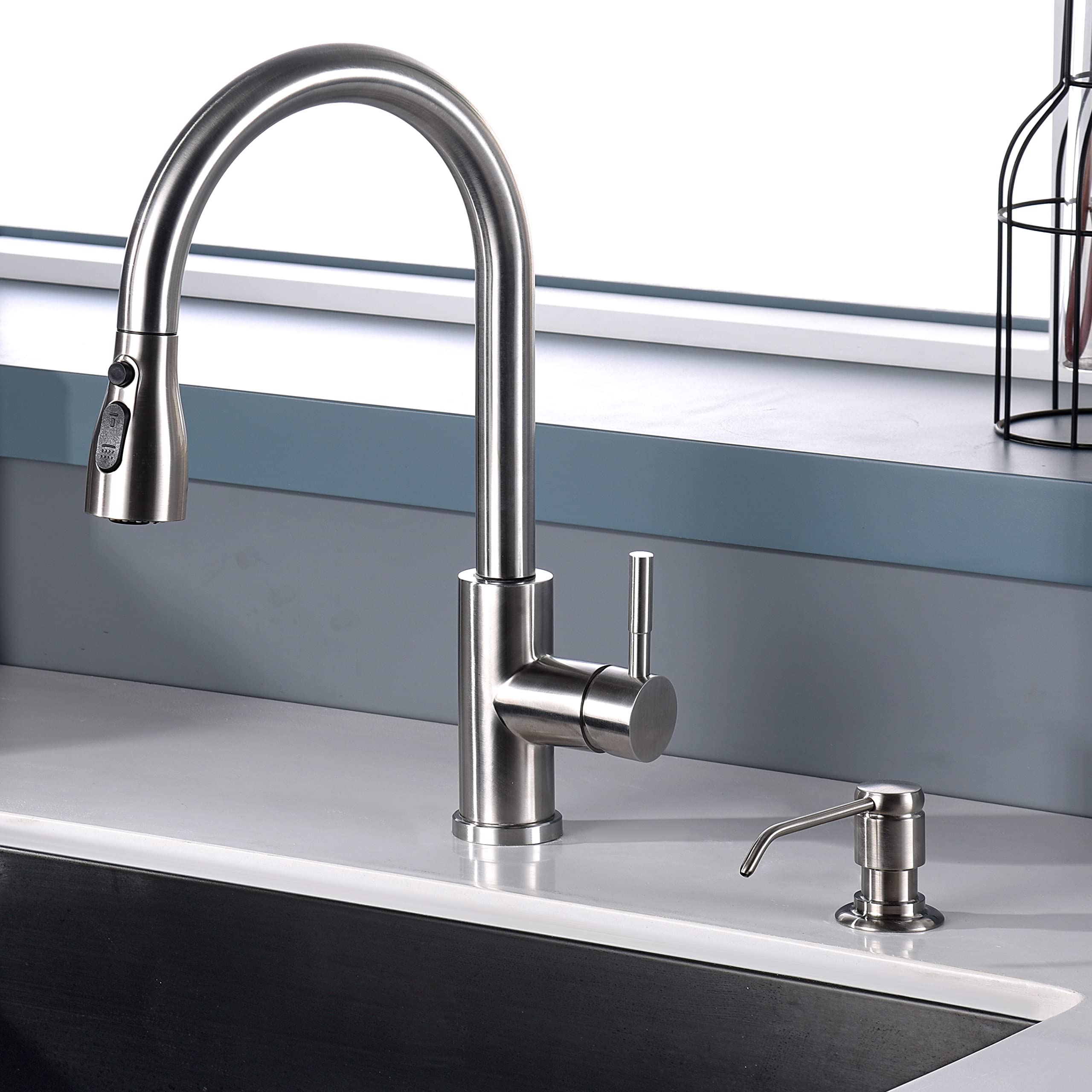 GAGALIFE 40-inch silicone tube enables smooth soap flow from large bottles