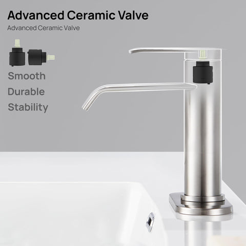 GAGALIFE metal pop-up drain is included for a clean, seamless setup.