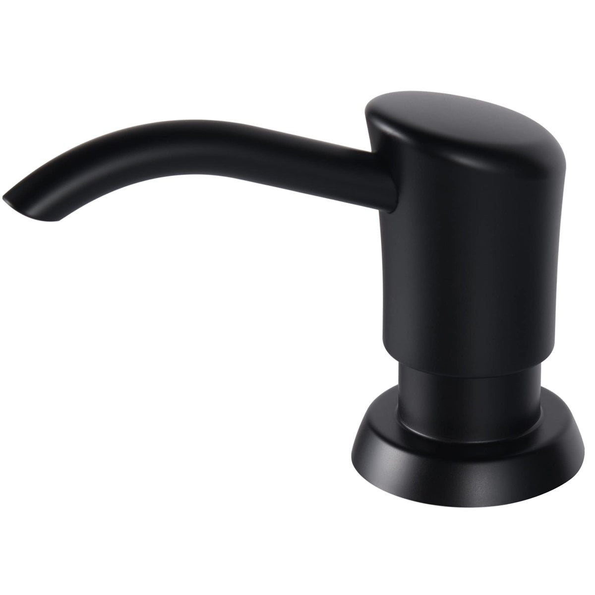 GAGALIFE built-in sink dispenser with matte black pump saves counter space