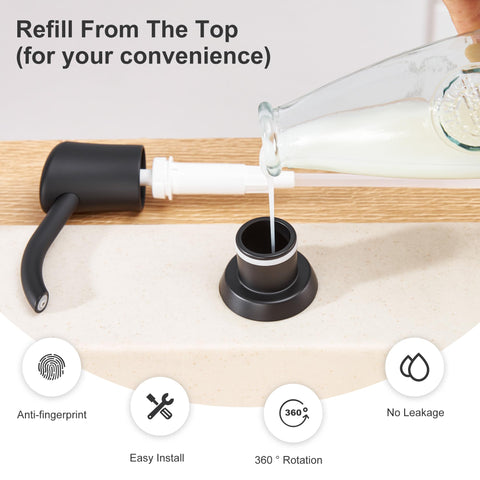 GAGALIFE fingerprint and water spot resistant surface stays tidy