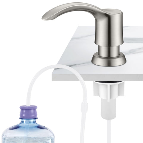 GAGALIFE Kitchen Sink Soap Dispenser with 40-inch tube for easy refills