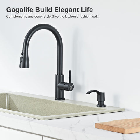 GAGALIFE dispenser supports multiple uses for soap, lotion, or detergent.